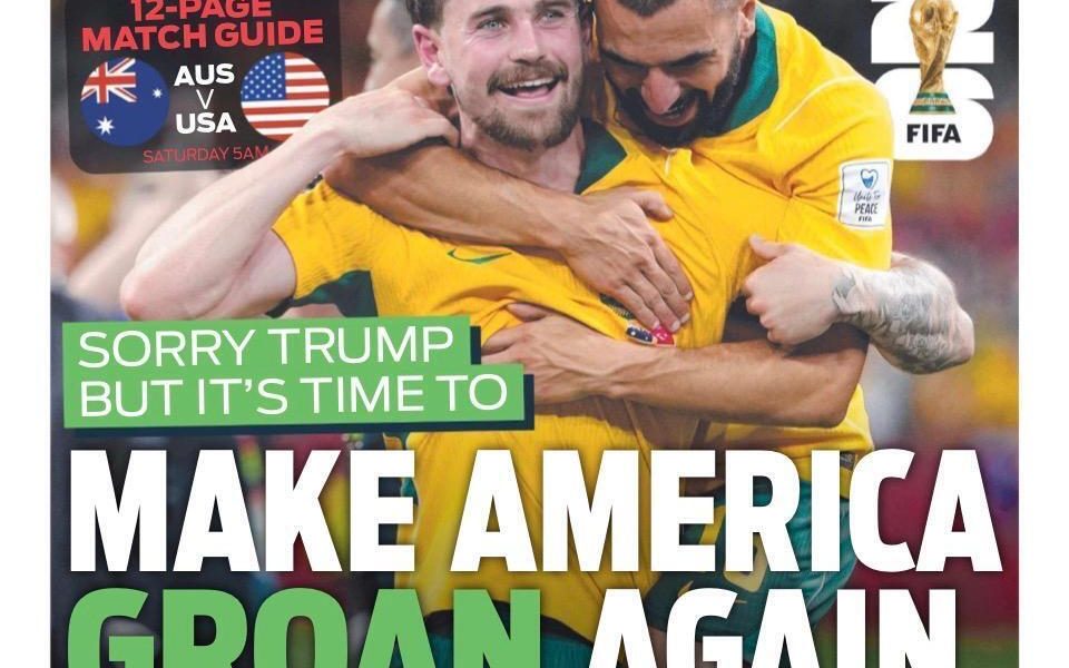 Australian media are launching a MAGA counterpress: Make America Groan Again.