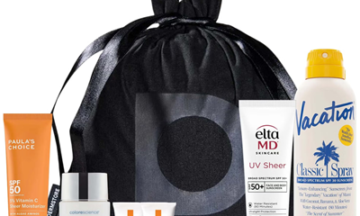 Dermstore's sunscreen kit, a 8 value for
