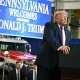 Trump touts Pennsylvania manufacturing jobs during Mack Trucks visit