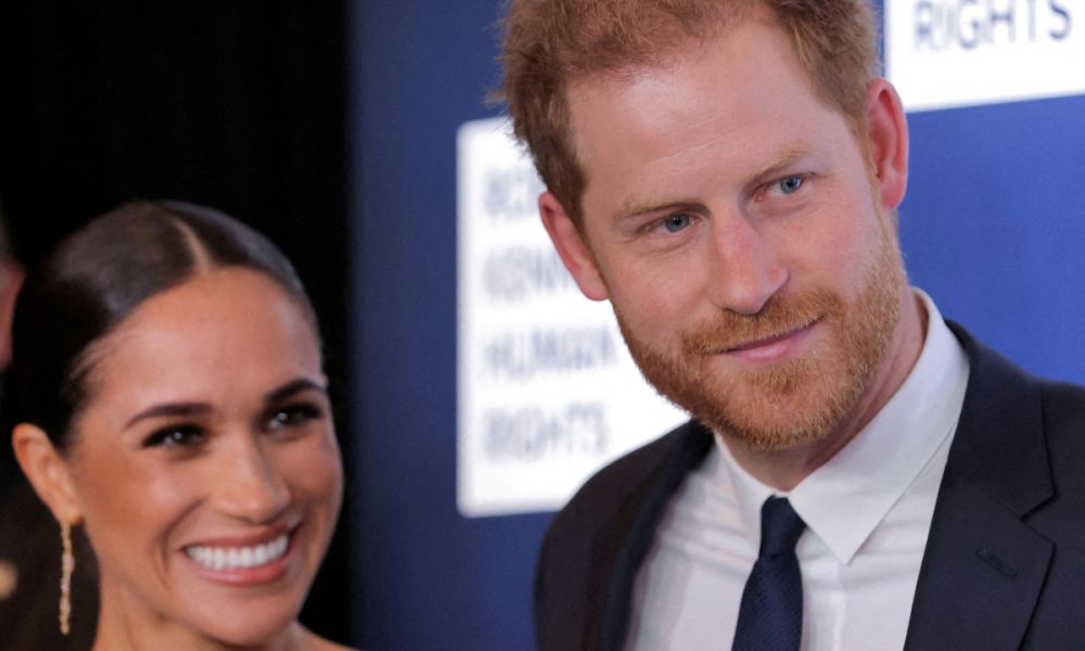 The Duke and Duchess of Sussex, Harry and Meghan, attend the 2022 Robert F. Kennedy Human Rights Ripple of Hope Award Gala in New York City