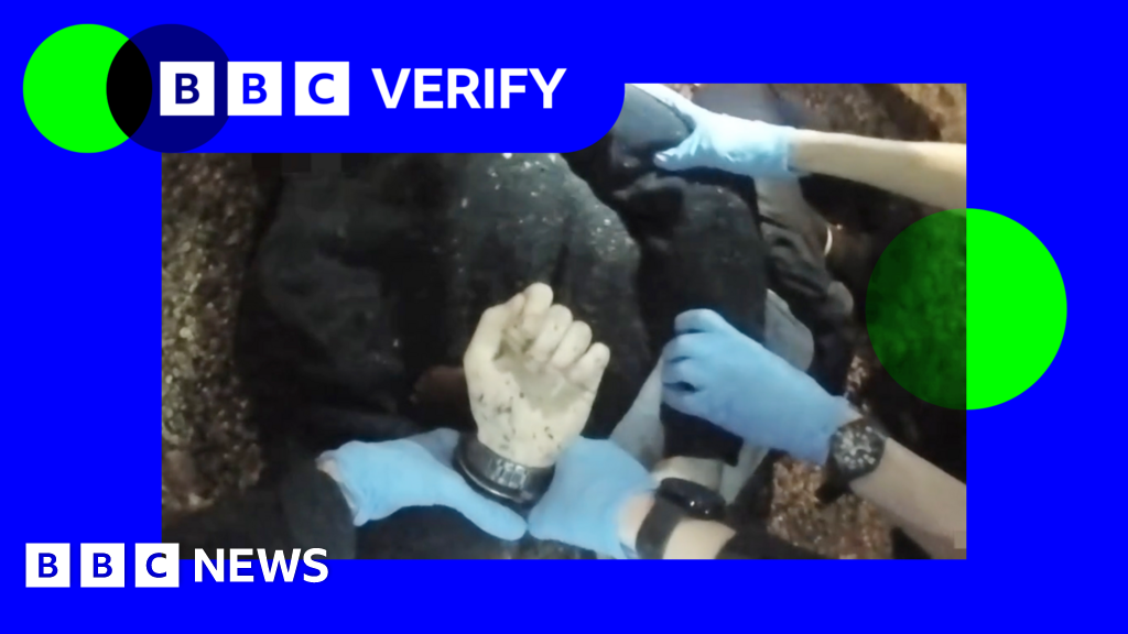 Key moments of police bodycam footage