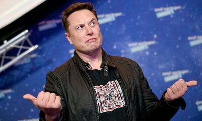 Elon Musk is pictured here.
