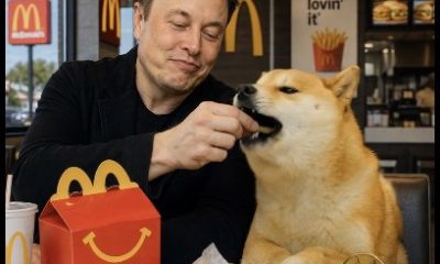 Elon Musk Revives 2022 Promise to Eat Happy Meal