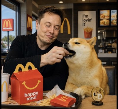 Elon Musk Revives 2022 Promise to Eat Happy Meal