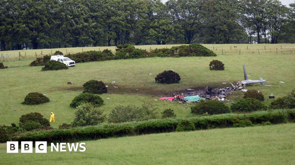 Three dead in Royal Navy helicopter crash in Devon