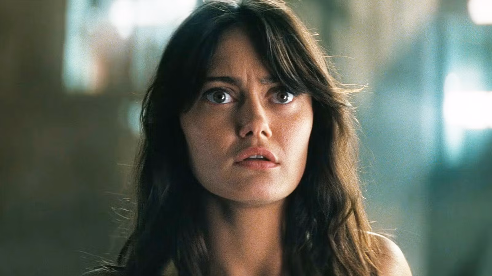 Ella Purnell looks shocked in Fallout