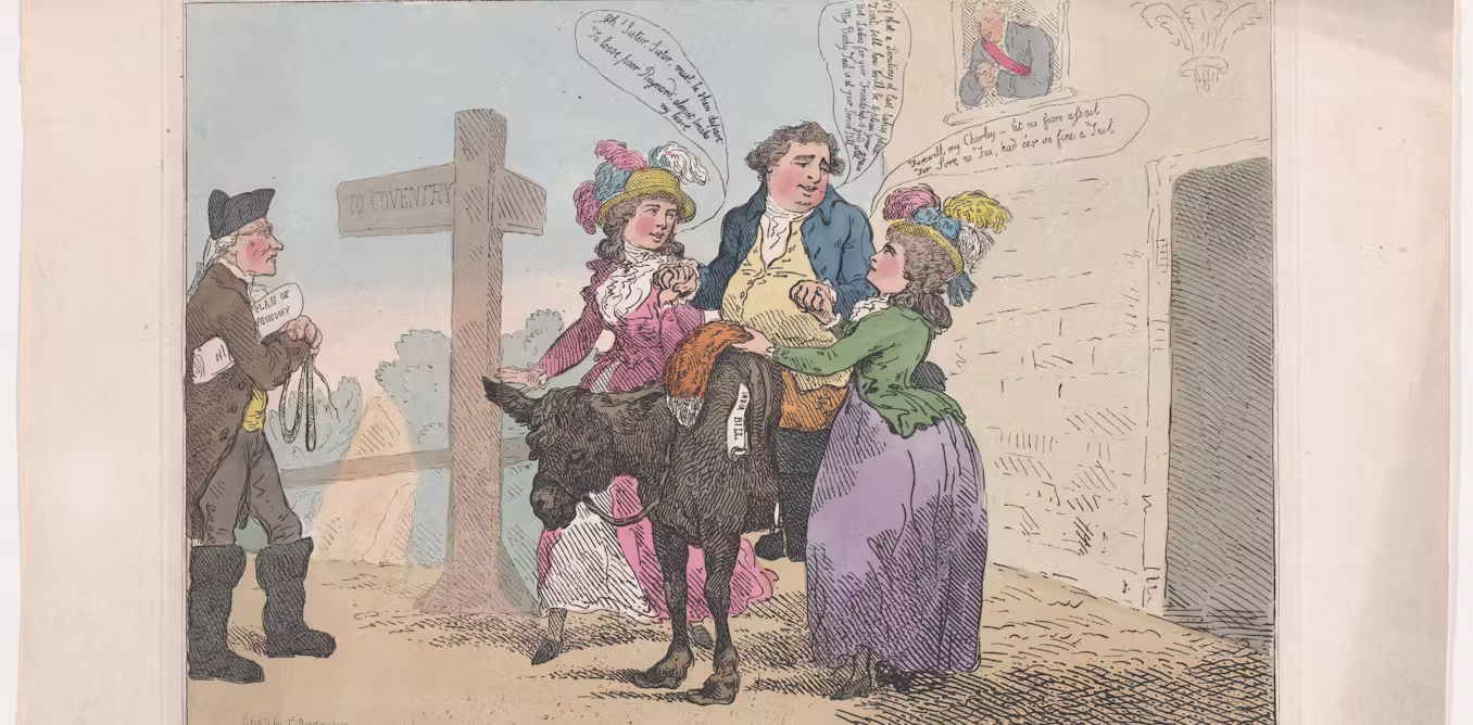 the scandals of Georgian politician Charles James Fox