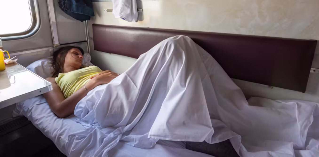 why sleeping all the way to your holiday destination is a growing (and green) option