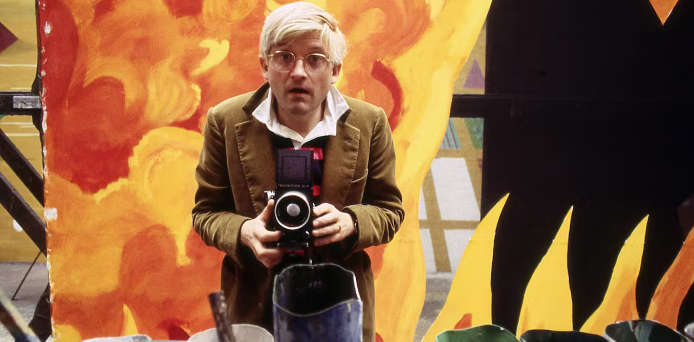 David Hockney, the artist who forced Britain to make room for colour, joy and queerness