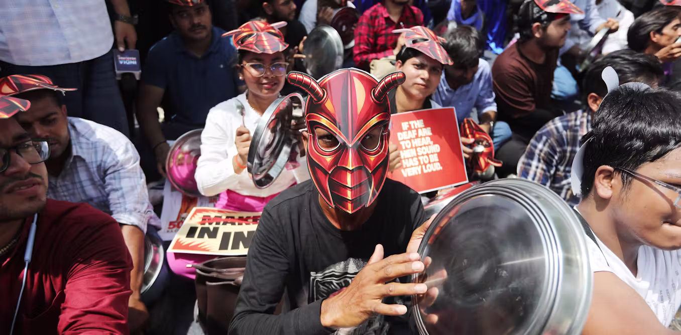 The youth jobs crisis fuelling India’s Cockroach Janta Party protests