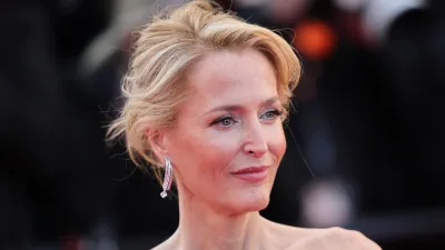 CANNES, FRANCE - MAY 22: Gillian Anderson attends the