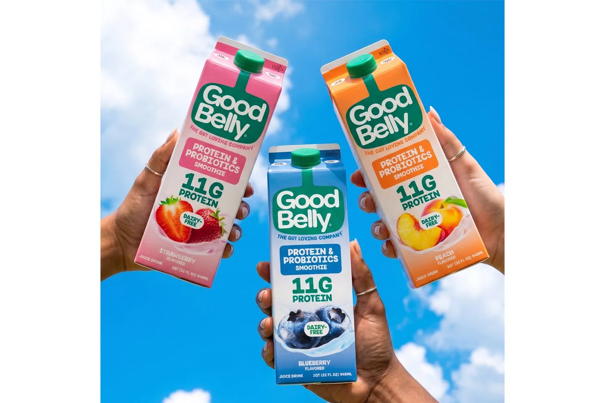 GoodBelly unveils functional smoothies