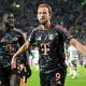 Harry Kane celebrates scoring Bayern Munich's second goal against Celtic in the Champions League on Wednesday