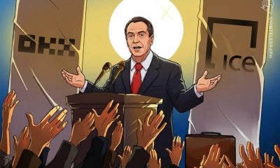 Andrew Cuomo to Lead Joint TradFi-Crypto Venture between OKX and Intercontinental Exchange