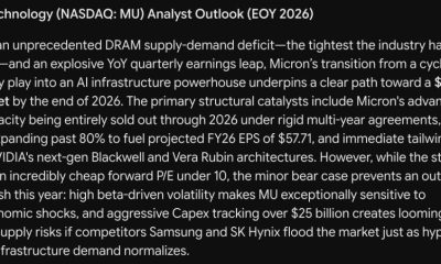 Google Gemini AI Predicts Jaw-Dropping Micron Technology Stock Price by End of 2026