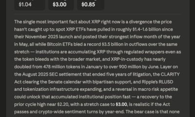 Claude AI Opus Predicts Stunning XRP Price by End of 2026
