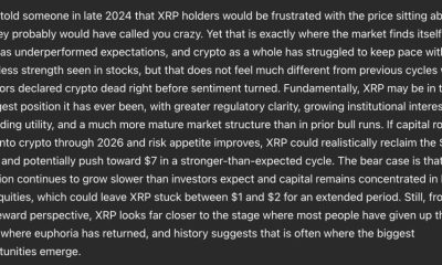 This ChatGPT AI XRP Price Prediction Should Not Make Sense But It Does