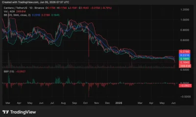 Cardano (ADA) price chart, source: crypto.news