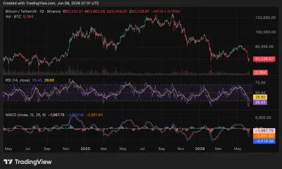 Bitcoin (BTC) price chart, source: crypto.news