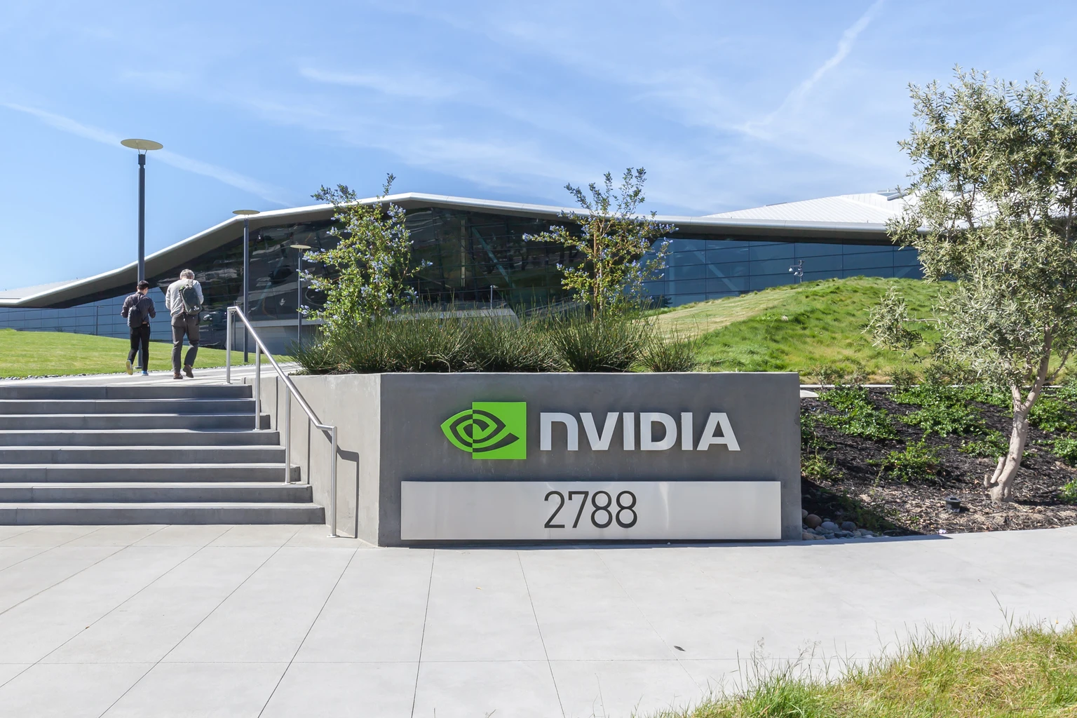 exterior view of Nvidia