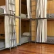 Bunkbeds in hostel room