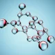 Glass molecular structure