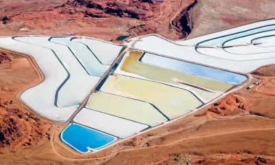 Potash Mineral Salt Ponds