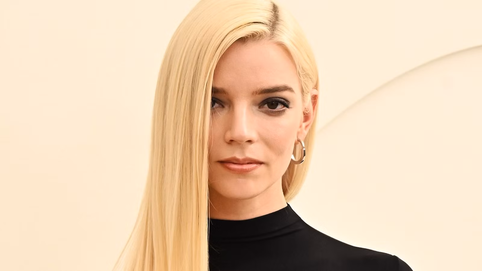 Anya Taylor-Joy looking at the camera