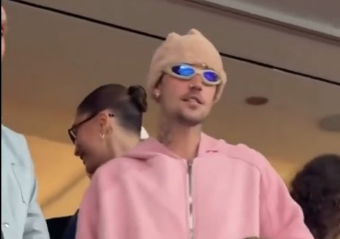 Justin Bieber and Hailey Cheer U.S. to 4-1 World Cup