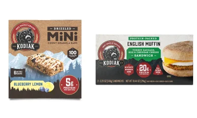 Kodiak adds new frozen breakfast, snack items