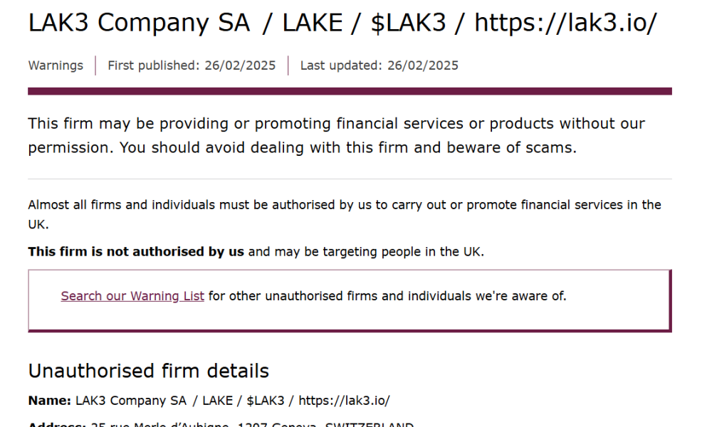 FCA Warns Premier League Clubs Over Risky Crypto Sponsorships