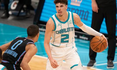 LaMelo Ball #2 of the Charlotte Hornets