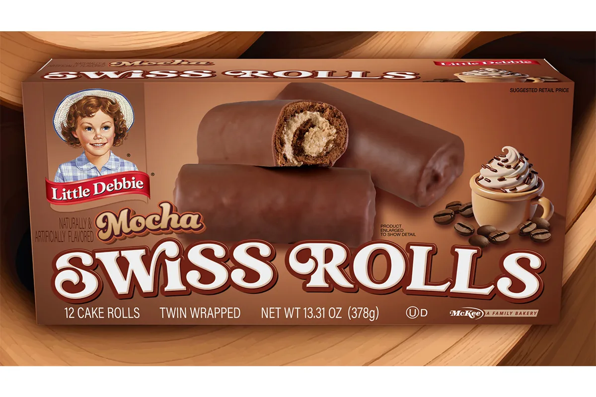 McKee Foods launches mocha Swiss rolls