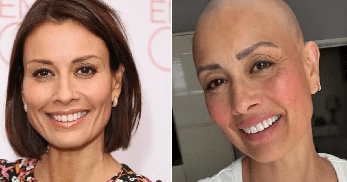 Melanie Sykes proudly shows off new look after losing hair 'really quickly'
