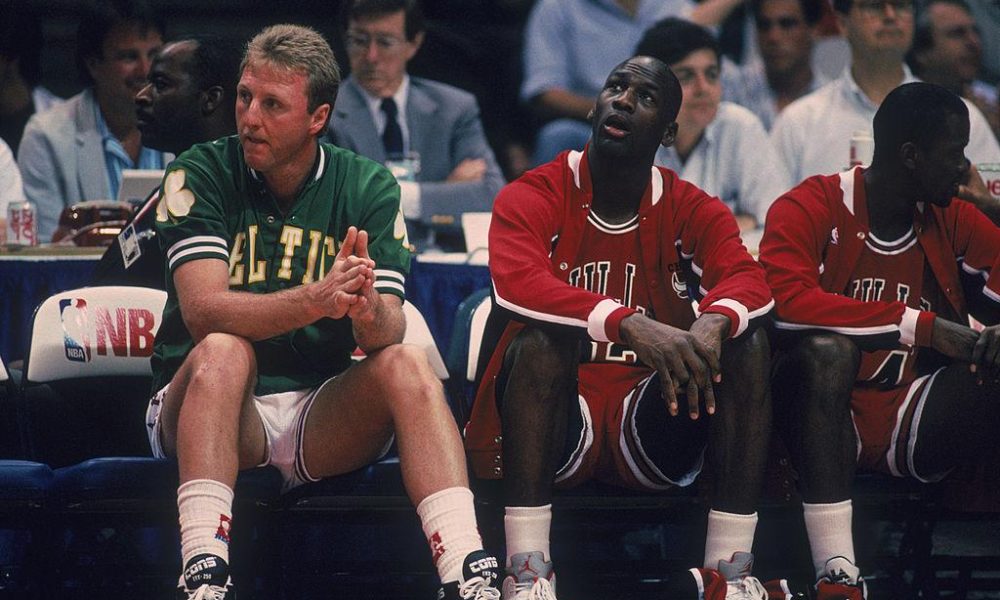 Michael Jordan Larry Bird