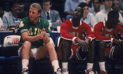 Michael Jordan Larry Bird