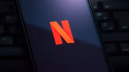 Netflix logo displayed on a smart device