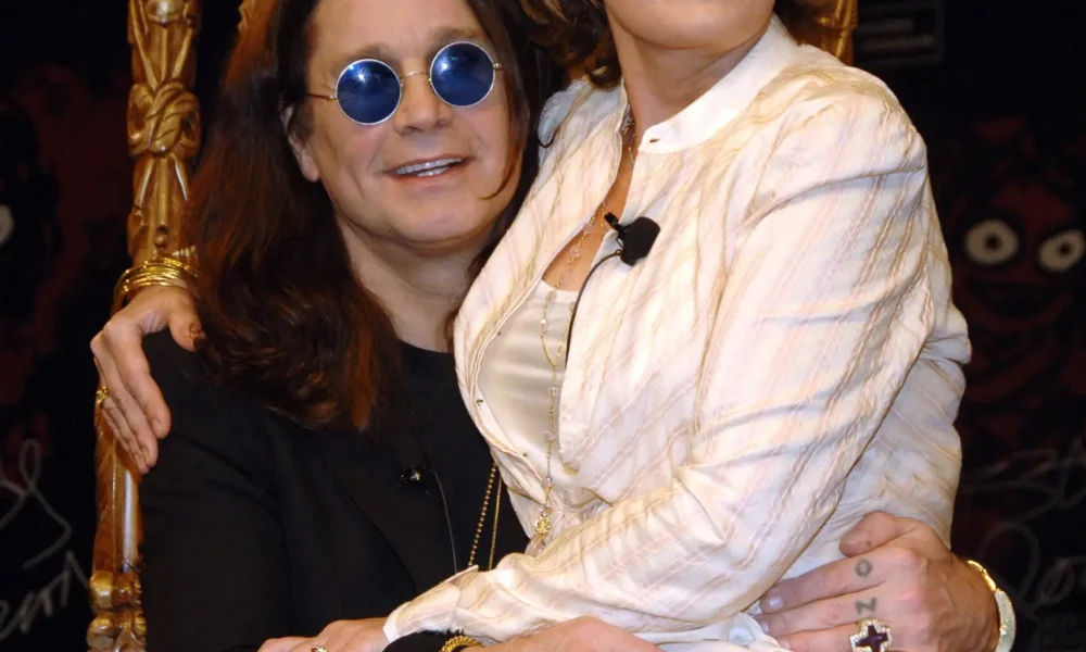 Ozzy Osbourne and Sharon