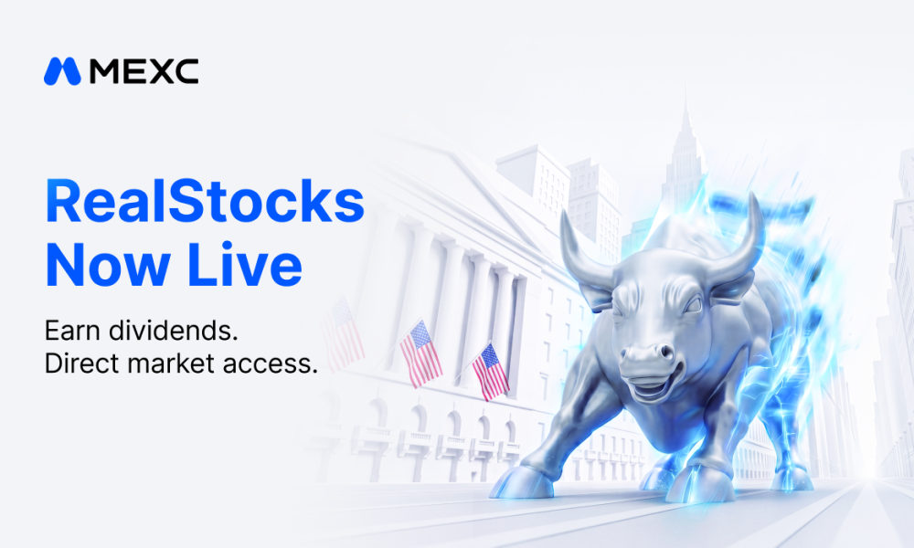 MEXC unveils 'RealStocks' with 0-fee U.S. equity trading and real dividends