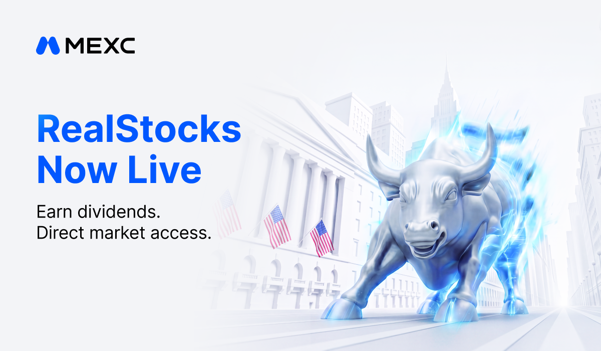 MEXC unveils 'RealStocks' with 0-fee U.S. equity trading and real dividends