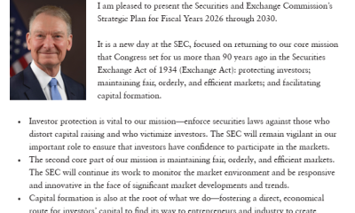SEC Strategic Plan Backs Digital Assets, Blockchain Growth