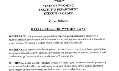 Wyoming Issues Executive Order to Guide AI Data Center Development