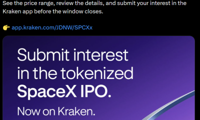 Kraken Opens SpaceX IPO Access Through xStocks Platform