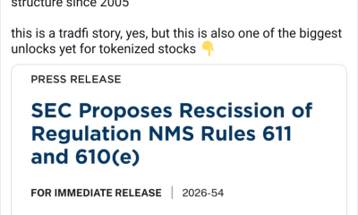 Tokenized Stocks to Win Big on SEC Rule Rescission
