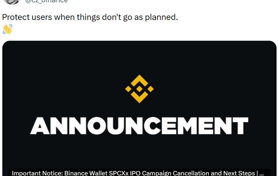 Major crypto exchanges cancel SpaceX IPO allocations