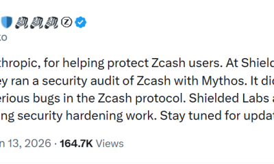 Anthropic Mythos Security Audit Found No ‘Serious’ Bugs in Zcash: Wilcox