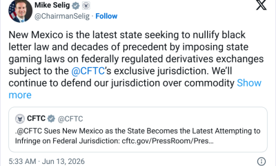 CFTC Pulls New Mexico Into Prediction Markets Battle