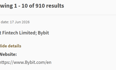 Bybit added to Singapore MAS Investor Alert List