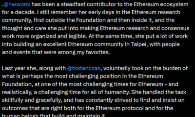 Ethereum Foundation Leses Co-Executive Director Amid Leadership Exodus