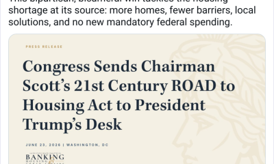 US House Sends Housing Bill With CBDC Ban to Trump